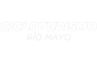 Cicloturismo Logo Blanco